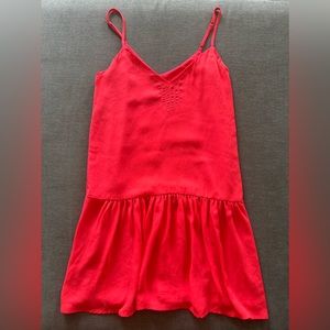 Alya Coral Summer Dress